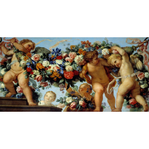 Amours et guirlandes de...