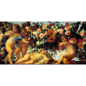 Amours et guirlandes de...