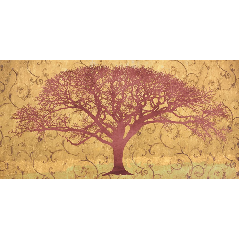 Tree on a Gold Brocade