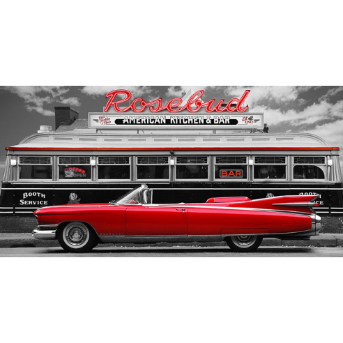 Vintage Beauty and Diner (Red)