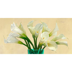 White Callas in a Glass...
