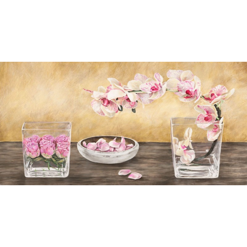 Orchids and Roses Arrangement