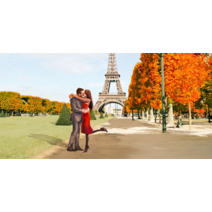 Boulevard of trees (detail)