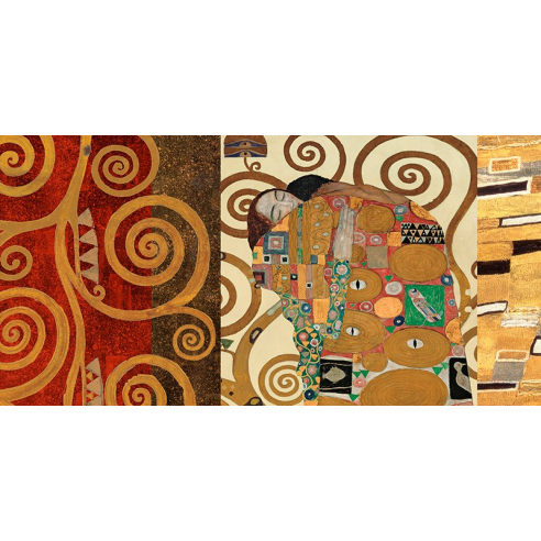 Klimt Patterns – The Embrace (Gold)