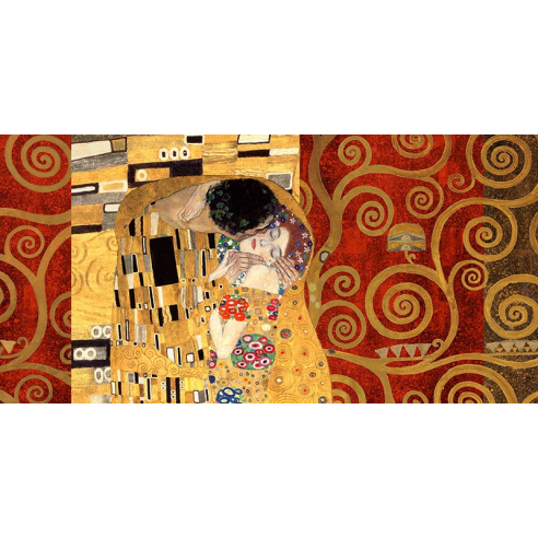 Klimt Patterns – The Kiss (Gold)