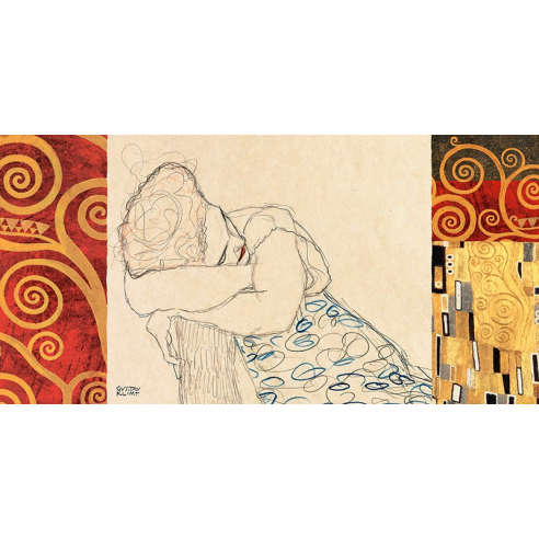 Klimt Patterns – Woman Resting