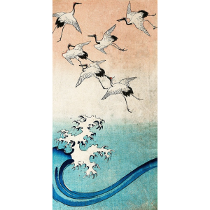 Cranes Flying (detail)