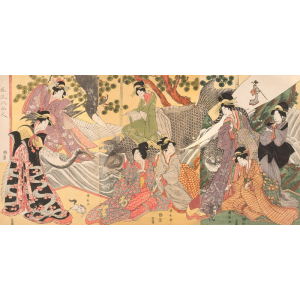 Kabuki players as the Eight...