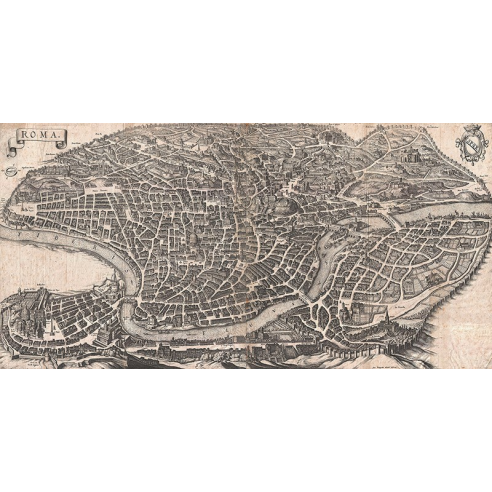Panoramic View of Rome, 1640