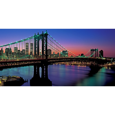 Manhattan Bridge and Skyline