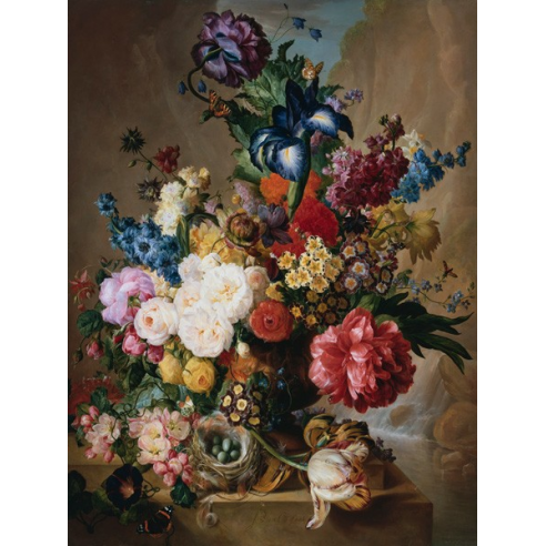 Poppies, Peonies and other Flowers in...