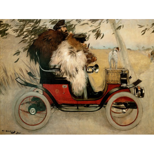 Ramon Casas and Pere Romeu in an...