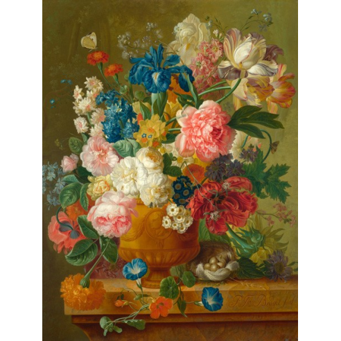 Flowers in a vase