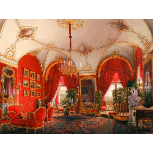 Interiors of the Winter Palace: the...
