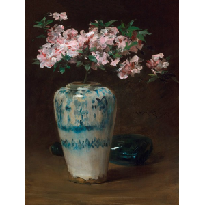 Pink Azalea – Chinese Vase