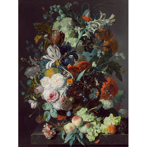 Still Life with Flowers and Fruit