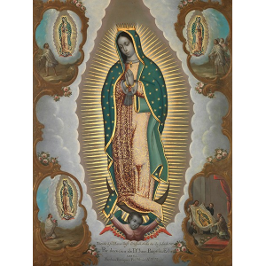 The Virgin of Guadalupe...
