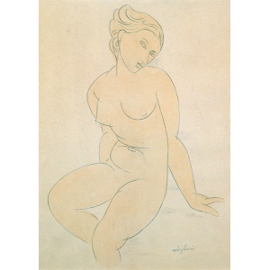 Seated Female Nude