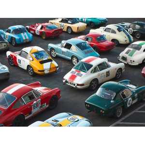 Vintage sport cars at Grand...