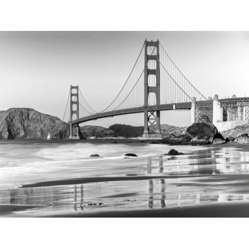 Baker beach and Golden Gate Bridge, San Francisco