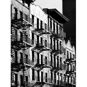 Fire Escapes in Manhattan, NYC