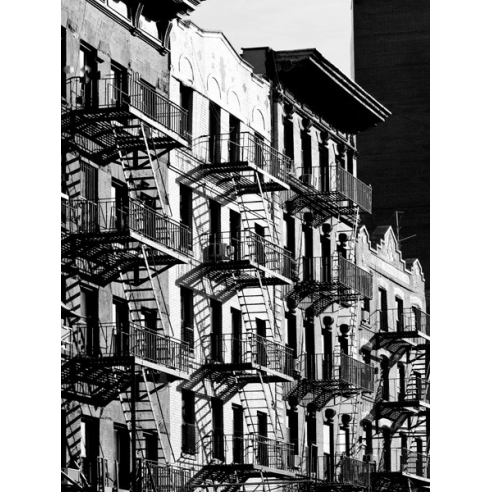 Fire Escapes in Manhattan, NYC