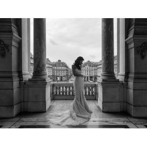 Balcony on a boulevard, Paris
