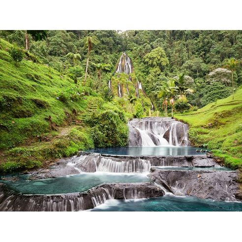 Waterfall in Santa Rosa de Cabal,...