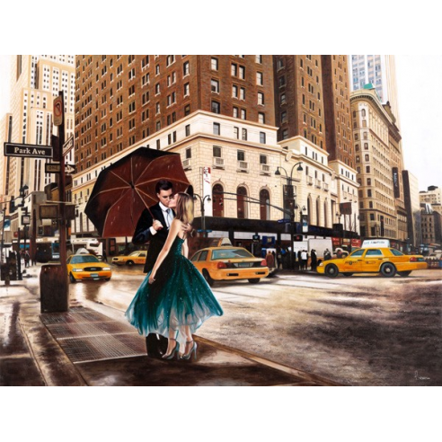 Kiss in Park Avenue