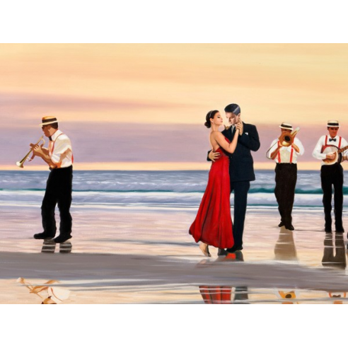 Romance on the beach (detail)