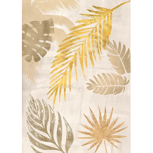 Palm Leaves Gold I