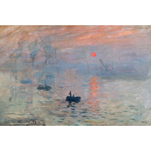 Impression au soleil levant