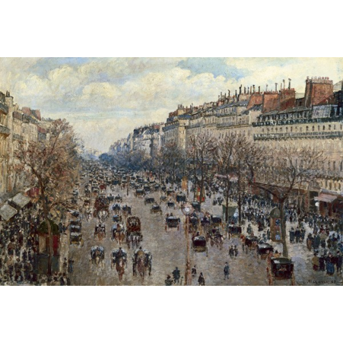 Boulevard Monmartre à Paris