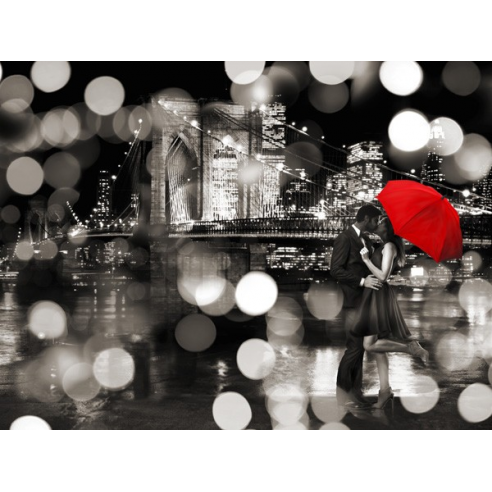 A Kiss in the Night (BW)