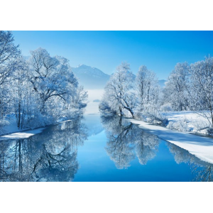 Winter landscape at...