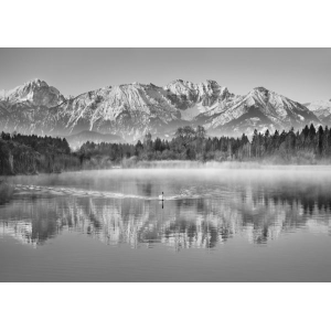 Allgaeu Alps and Hopfensee...