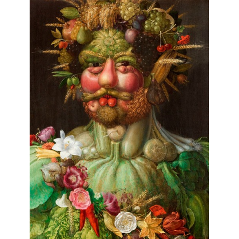 Rudolf II of Habsburg as Vertumnus