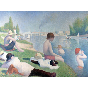 Bathers at Asnieres (detail)