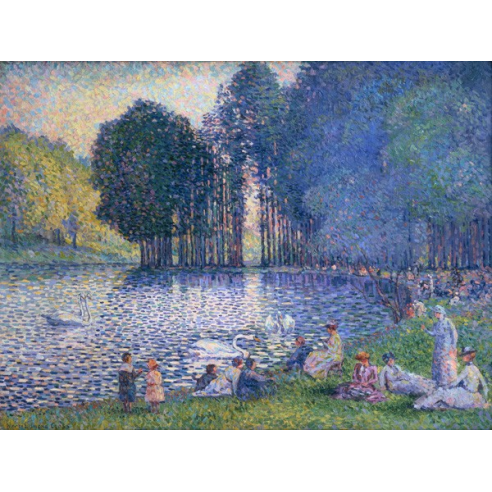 The Lake of the Bois de Boulogne