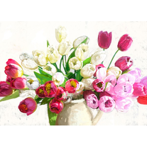 Bouquet on white background