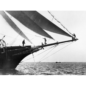 Ship Crewmen Standing on...