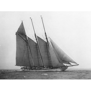 The Schooner Karina at...