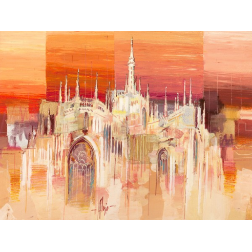 Milano al tramonto