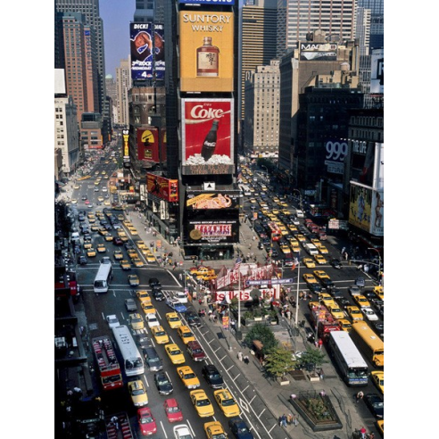 Traffic in Times Square, NYC