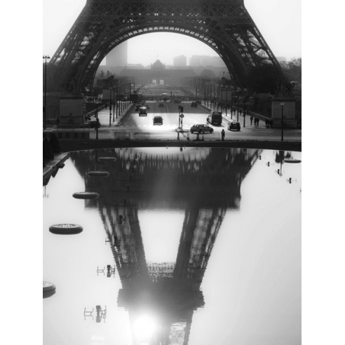The Eiffel tower reflected, Paris