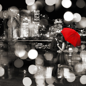 A Kiss in the Night (BW...