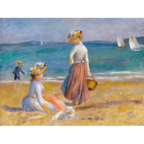 Figures on the Beach