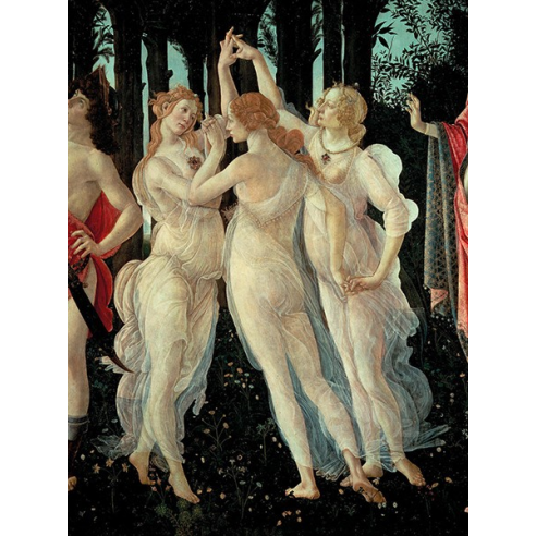 Le tre Grazie (detail of Primavera)