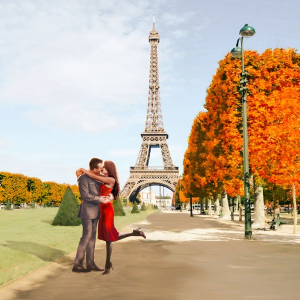 Boulevard of trees (detail)