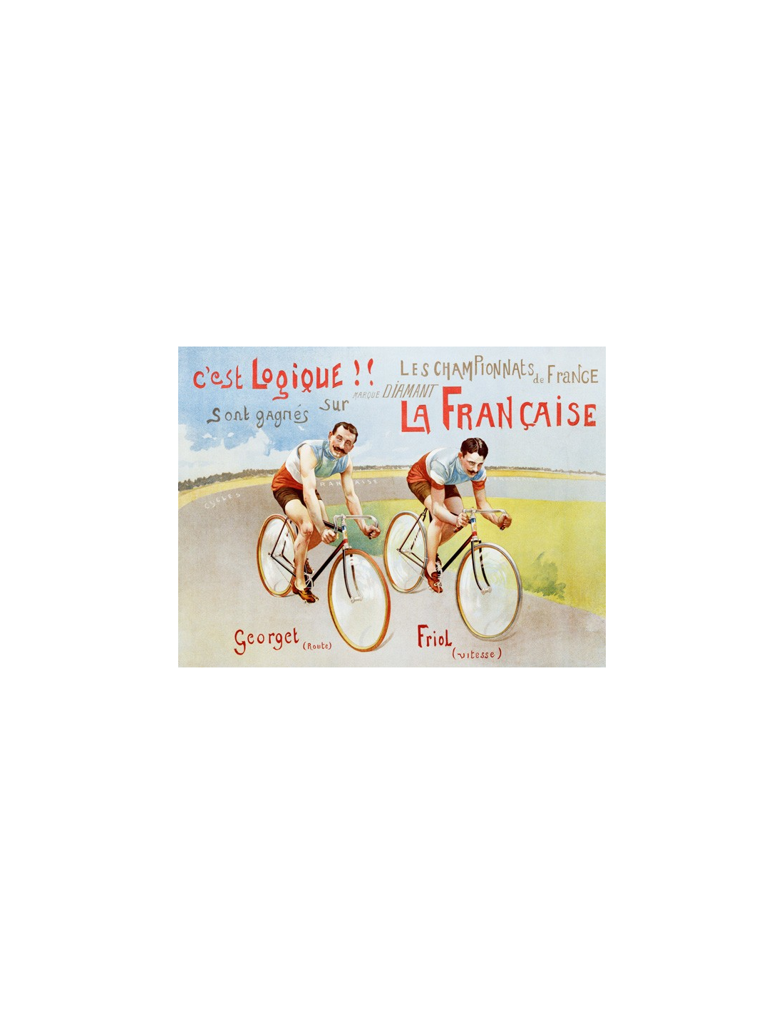 Ancien Velo Plaque Cycles Diamant Bici Old Bike Bicycle Laiton